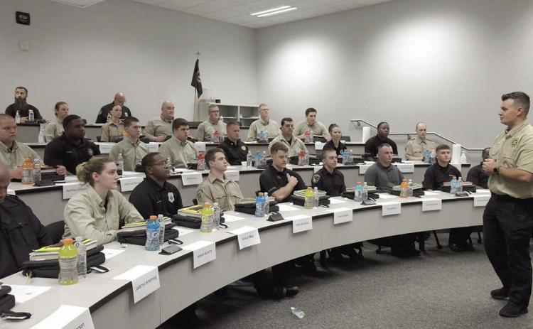 Training begins for new class of law enforcement recruits
