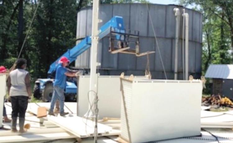 Dogwood gets new water tank