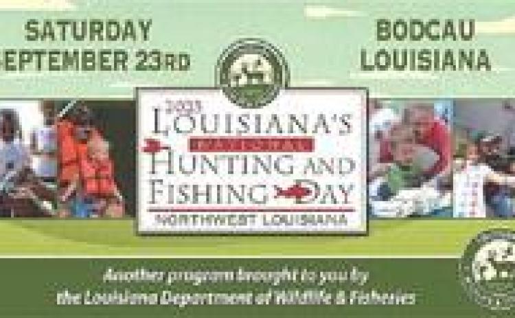 Bodcau To Hold Big Free Celebration For Hunting & Fishing Day!
