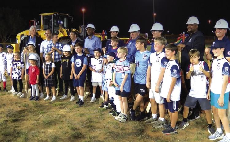 Construction of YMCA field gets Little League ballers excited about expanded play!