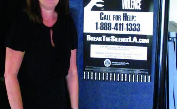 Jeri Bowen offers help to domestic violence victims
