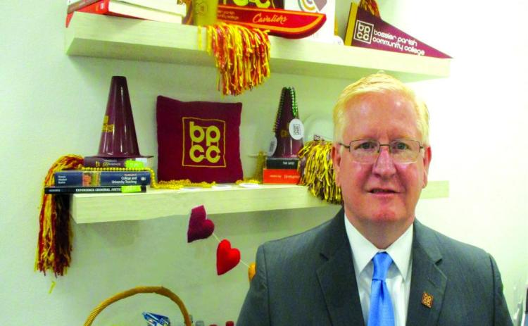 BPCC Chancellor Rick Bateman Jr. serves students and community