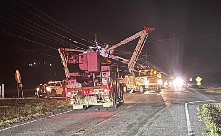 Drunk driver causes crash and power outage