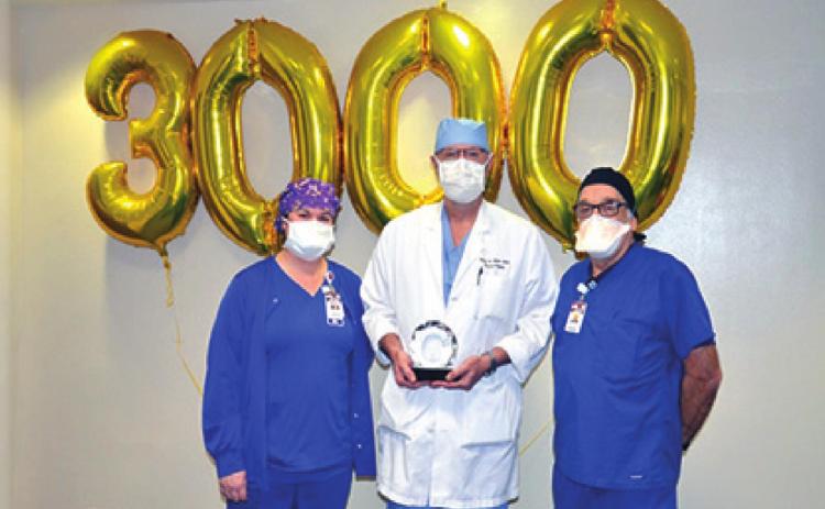 Willis-Knighton’s Daryl Marx, MD, performs 3,000th da Vinci Robotic Surgery