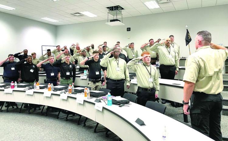 Class 31 begins at Bossier Sheriff's Training Academy