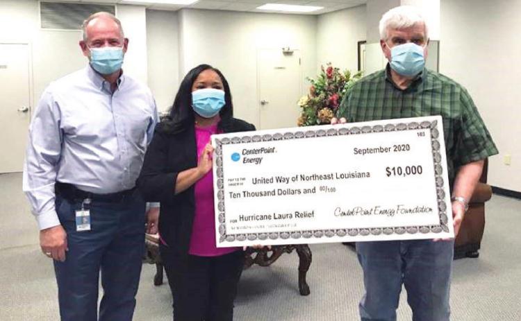 CenterPoint Energy makes donations to local non-profits assisting with Hurricane Laura recovery
