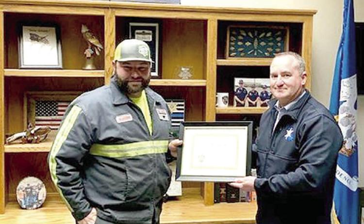 Webster Parish man earns life-saving award