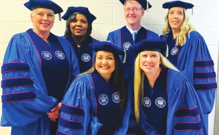 Six Bossier educators receive doctorate degrees