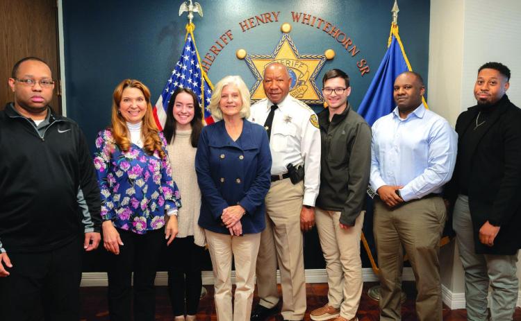 Sheriff Whitehorn Swears in Seven New Deputies!