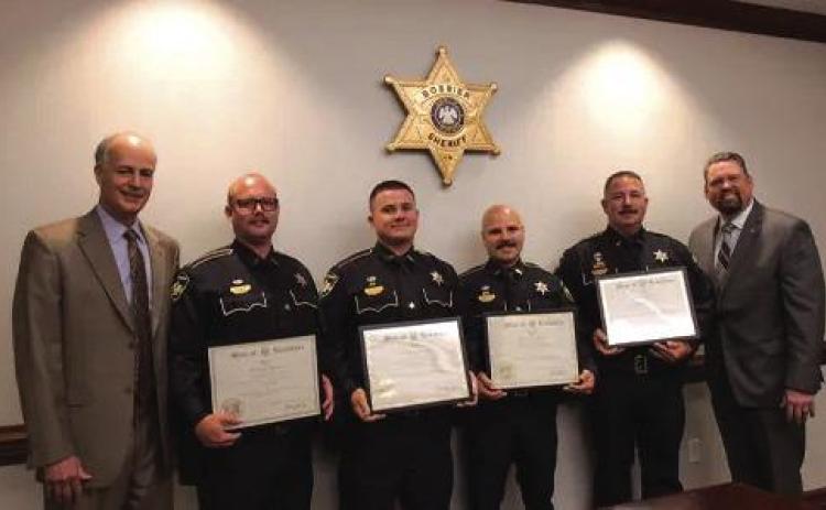 Bossier Sheriff Deputies Honored by Louisiana State Senator Adam Bass!