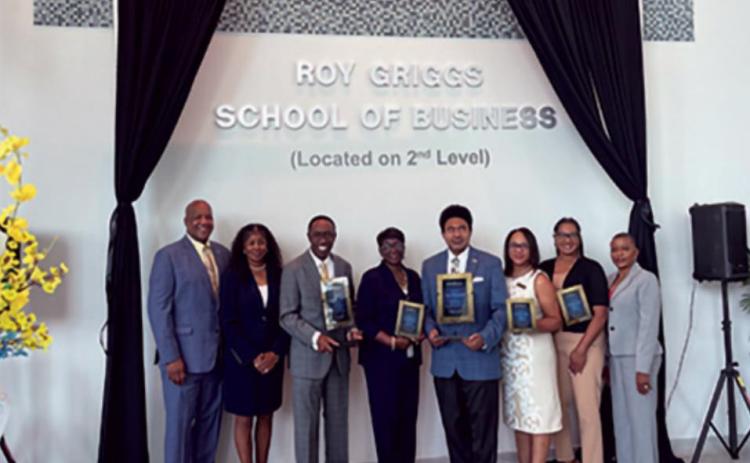 Ribbon cutting officially welcomes the Roy Griggs School of Business at Southern University at Shreveport