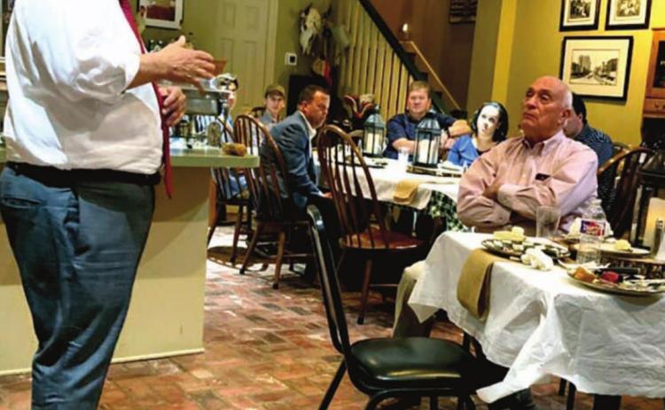 Lt. governor comes to Benton for fireside chat