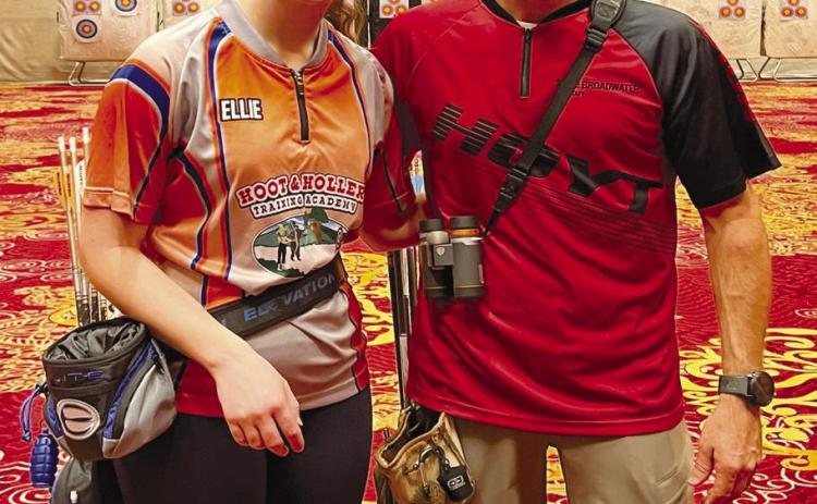 Ellie Hining Dominates at 2023 Texas Field Archery Competition!