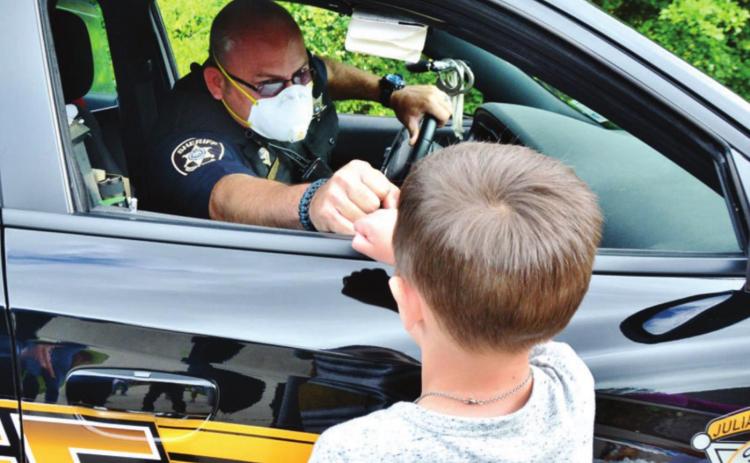 Bossier deputies surprise 6-year-old boy on his ‘drive-by’ birthday