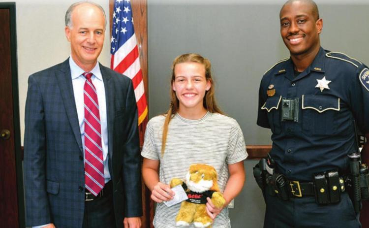 Haughton Elementary student wins parish-wide D.A.R.E. Essay Contest