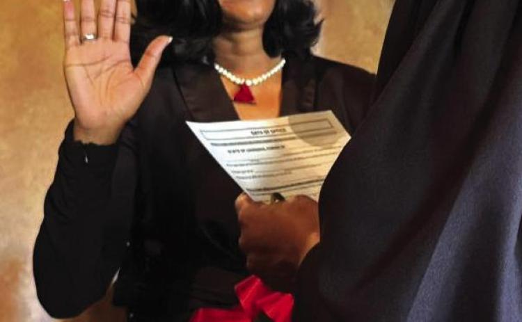 Caddo Parish’s first African American tax assessor sworn in!