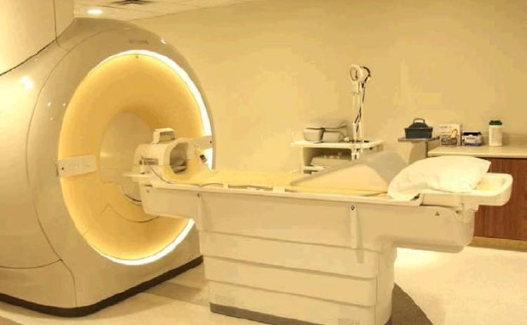 Instead of relying on use of an MRI machine on a sporadic basis or transporting patients to Shreveport hospitals, North Cad-do Medical Center now has a full-time MRI machine (above) for patients. The recent expansion also includes additional emergency roo