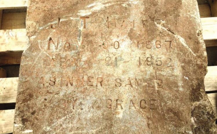 Mystery surrounds tombstone