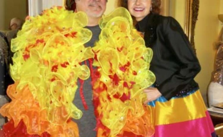 WOMAN'S DEPARTMENT CLUB THROWS MARDI BRUNCH WITH HOT HIT SECOND LINE DANCE