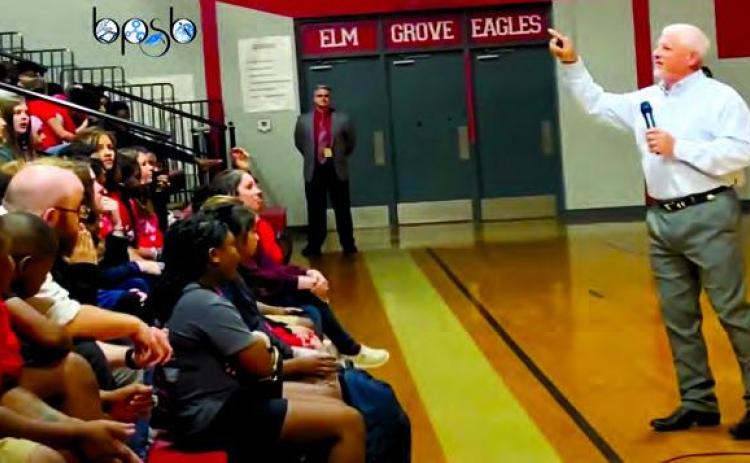 Judge Teaches U.S. History Lesson to EGMS Eagles