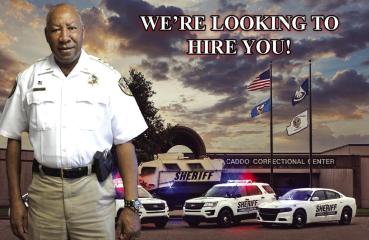 Caddo sheriff looking to hire 79; new incentives will include more pay!!