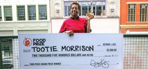 Congrats to Chef Tootie Morrison