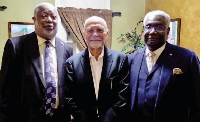 Caddo Parish District Attorney James Stewart, former State Senator Greg Tarver and Judge Carl Stewart of the 5th Circuit Court of Appeals. Paul Schuetze/The Times Special event lived up to the proclamation of Greg Tarver Day!