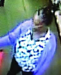 Police searching for woman who stole wallet