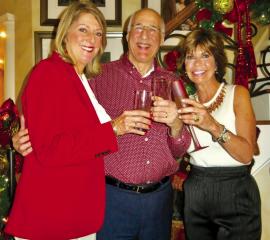 Shreveport Mayor-elect Tom Arceneaux Stars in Holiday Party at Linda Biernacki's Southern Trace Home