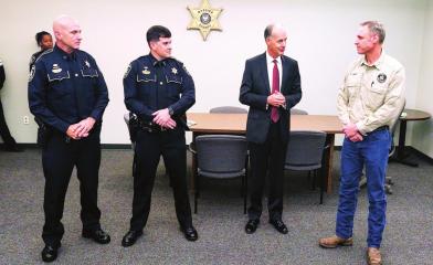 Three Bossier Parish sheriff’s deputies promoted