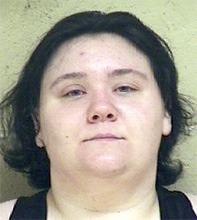 Woman violently beats victim