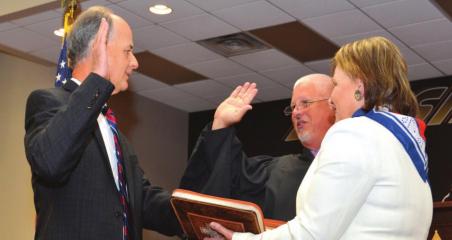 Sheriff Whittington takes oath, begins third term as sheriff Sheriff Whittington takes oath, begins third term as sheriff
