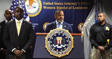 Brandon Brown, U.S. Attorney for the Western District of Louisiana, held a media conference about the Violent Gun Reduction Interdiction Program on Thursday, Aug. 8, at the U.S. Attorney’s Office for the Western District of Louisiana in Shreveport, La. FBI New Orleans partners with Shreveport-Bossier law enforcement on violent crime initiative!