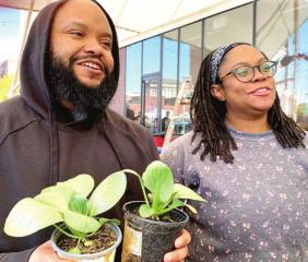 They came, they saw, they swapped, they bought and now their gardens grow ...