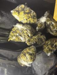 Man Arrested With Marijuana, Gun After Walking Away From I-3132 Crash