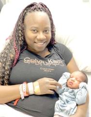 1st Baby Born in 2023 at Minden Medical Center Has Mom with Same Birthday!