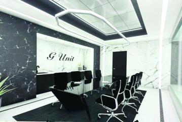 G-Unit Film Studios conference room. Curtis "50 Cent" Jackson Shows Fans the Interior of His G-Unit Films and Television Studio!