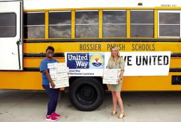 UNITED WAY COLLECTS MORE THAN 11,000 SCHOOL SUPPLIES FOR BOSSIER AND CADDO PARISH STUDENTS