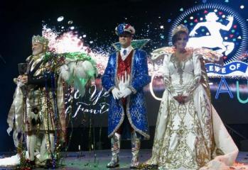 Krewe of Centaur XXX King Hal Rogers, Captain Ricky Bridges and Queen Tracy James Krewe of Gemini & Krewe of Centaur Grand Bals