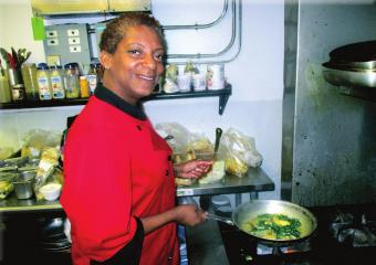 Chef Tootie Morrison cooks with a Southern spin