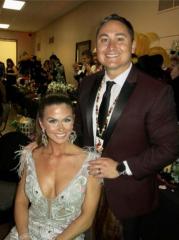 RIGHT: Megan Chavez and Caddo Commissioner Mario Chavez, who represents Southern Hills area NEW KREWE OCEANUS IS PLACING SOUTHERN HILLS ON THE MARDI MAP