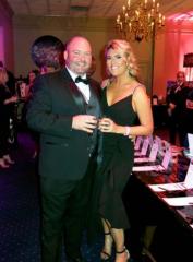 Cody Brazzel and Caroline Marston were among 300 attendees at the Las Vegas Nite gala. Article Image Alt Text