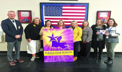 Three More Bossier Schools Receive Purple Star Designations