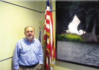 Ali Mustapha and Caddo Levee Board hold back floodwaters