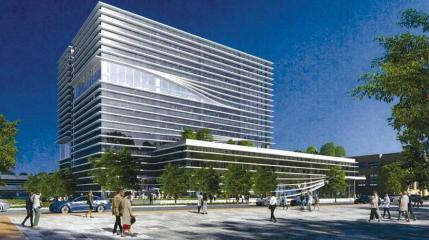 Progress Made in the New Northwest La. State Office Building in Downtown Shreveport