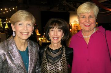 Shreveport Opera supporters Betty Henderson, Libby Siskron and Tracy Pressly at Les Boutique. Les Boutiques De Noel hits a home run