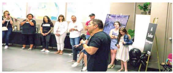 Chavez opens mayoral campaign headquarters