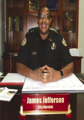 James Jefferson keeps City Marshal's Office running