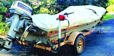 1983 Bass Tracker 1 with Trailer for sale!