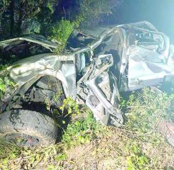 Deadly crash in Caspiana